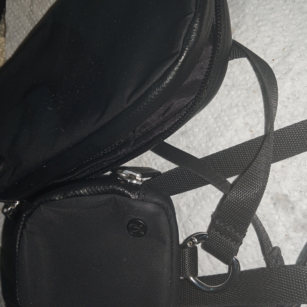 Lululemon Athletica Black Shoulder Bag
